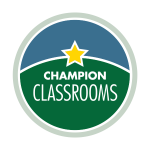 May contain a logo for Champion Classrooms.